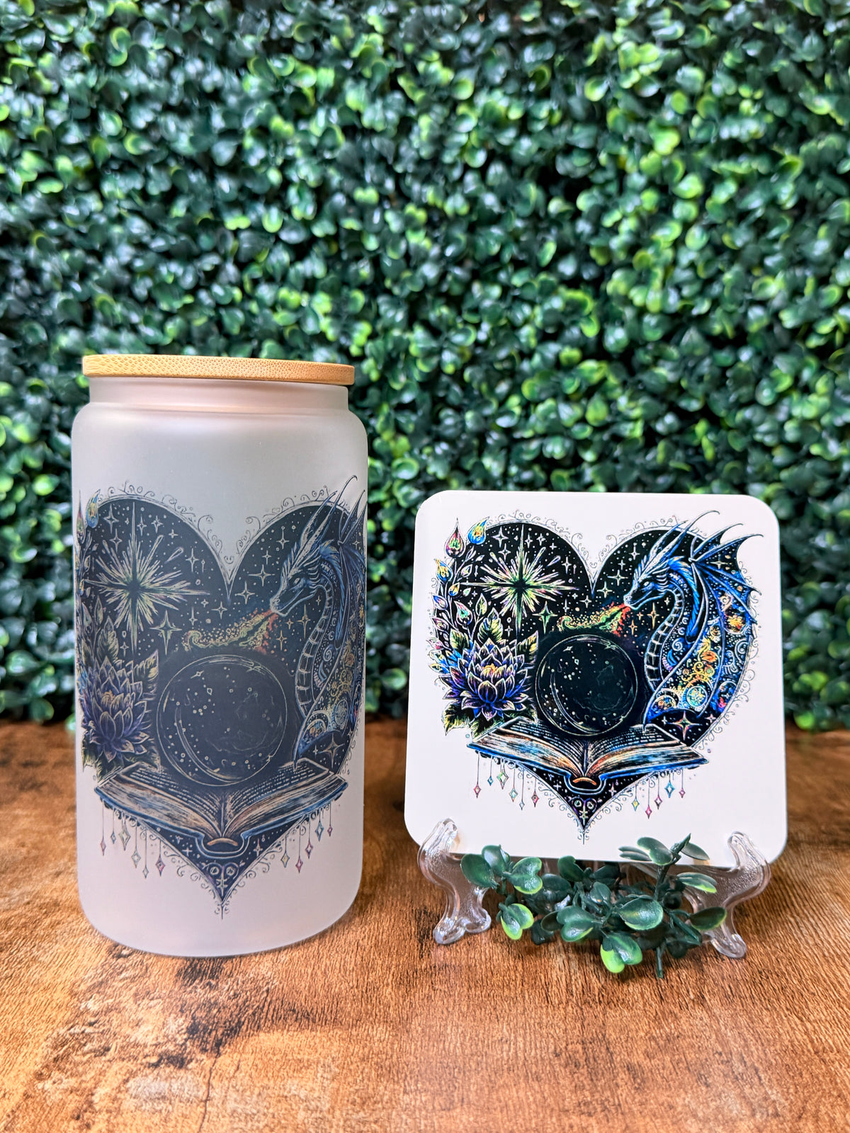 Bookish Glass Tumbler
