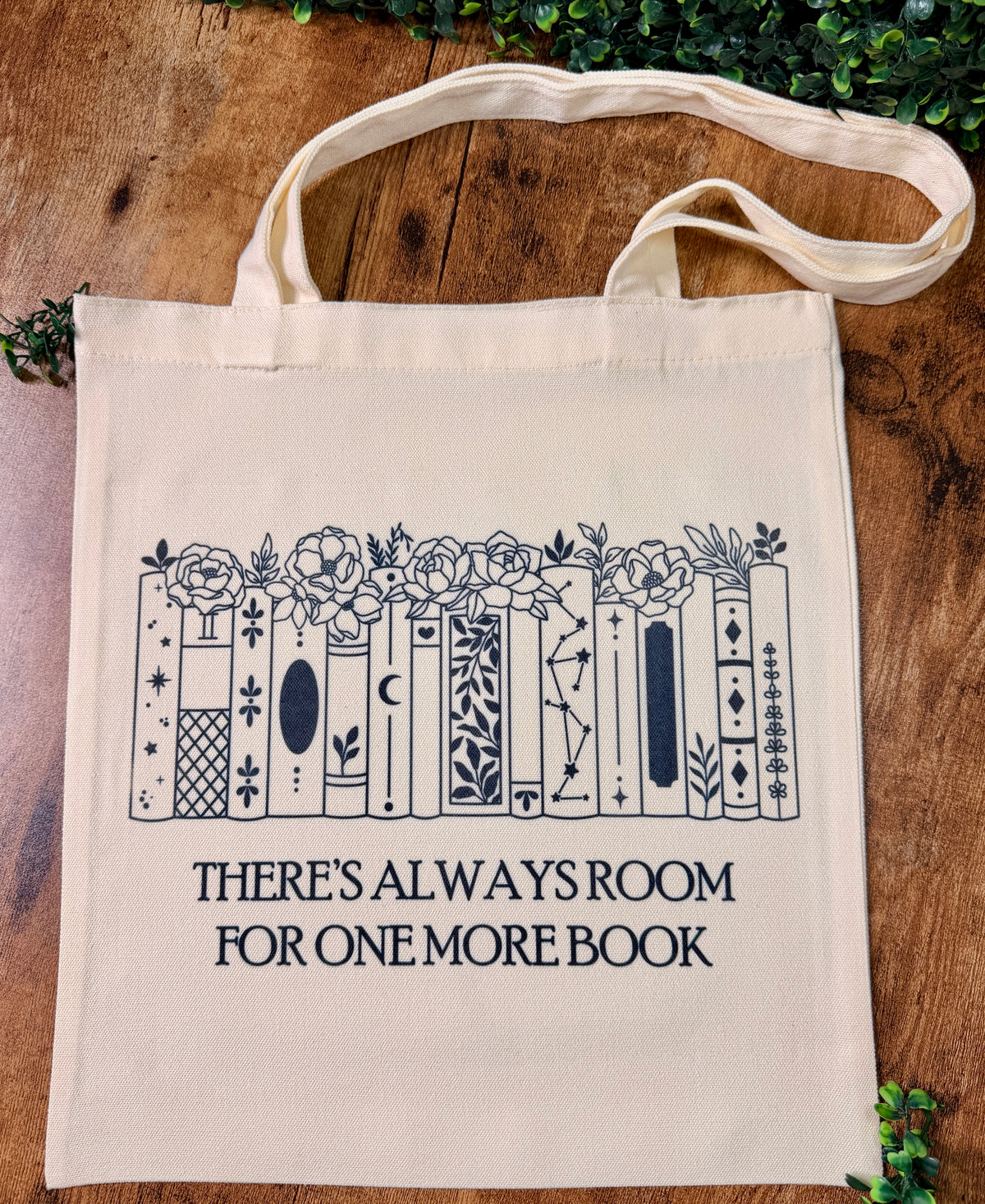 Bookish Canvas Tote Bag